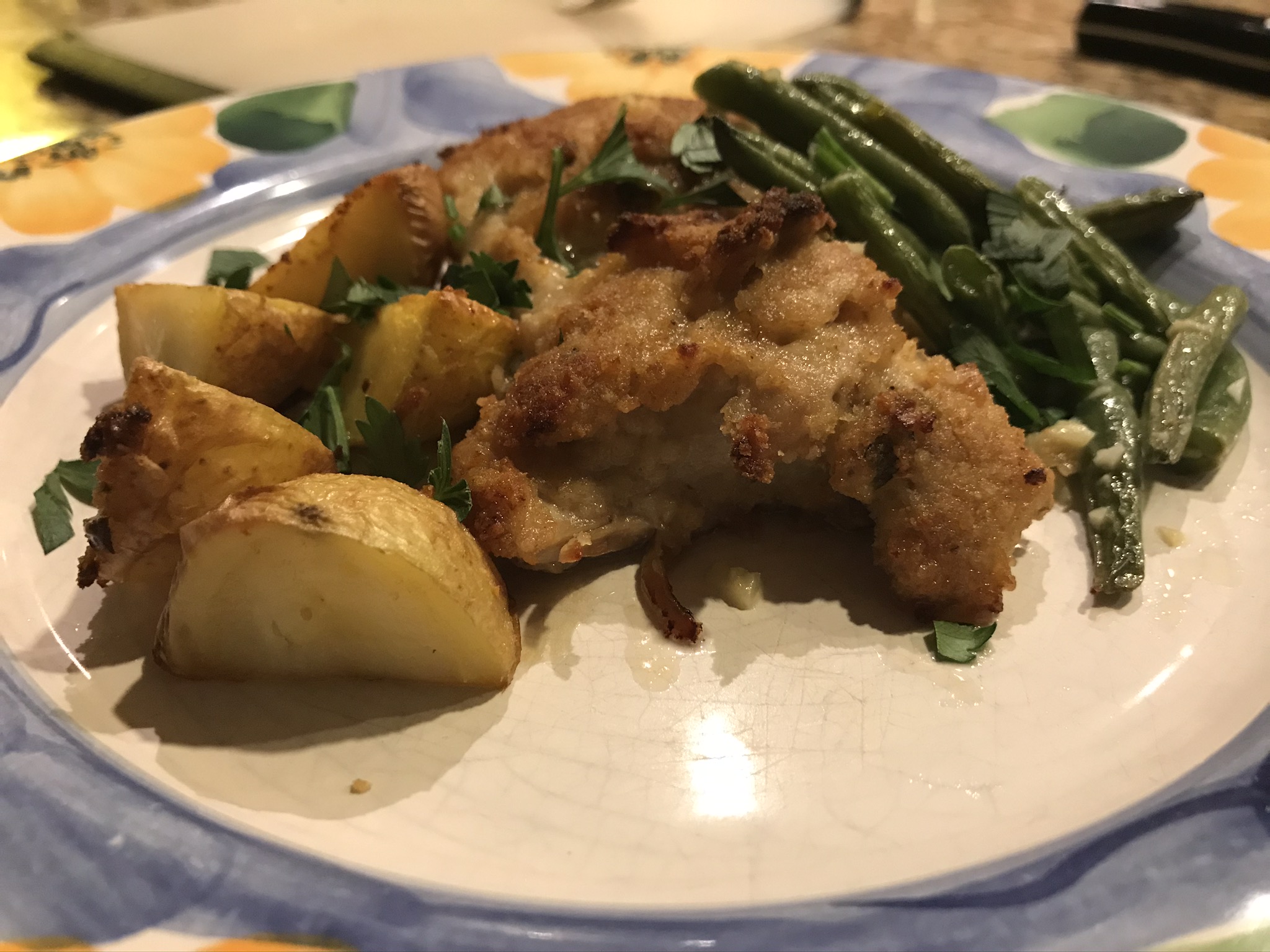 Sheet Pan Lemon Parmesan Chicken and Veggies