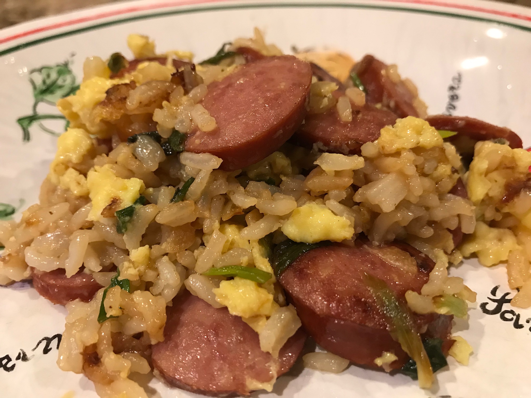 Kielbasa Fried Rice