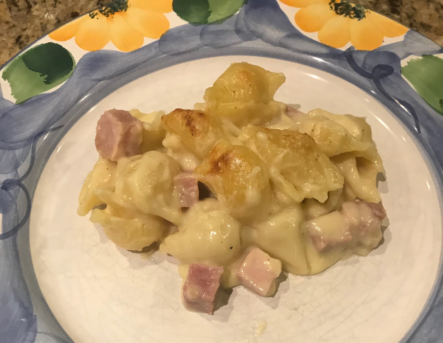 Mac and Cheese with Ham