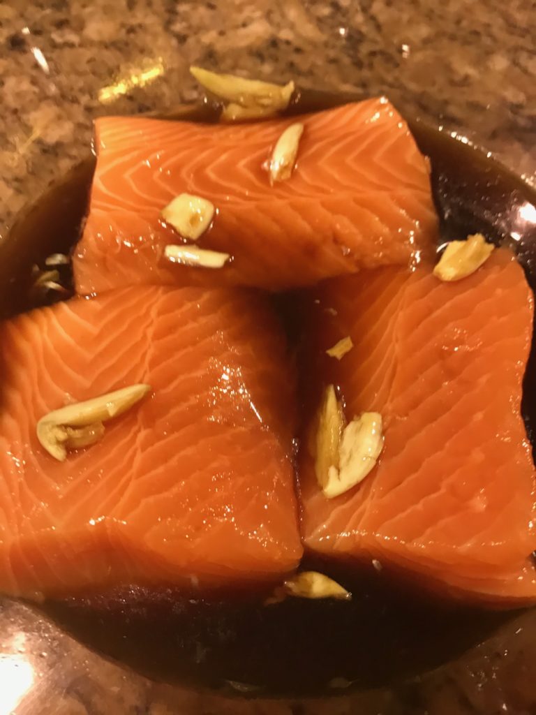 Soy-Maple Salmon