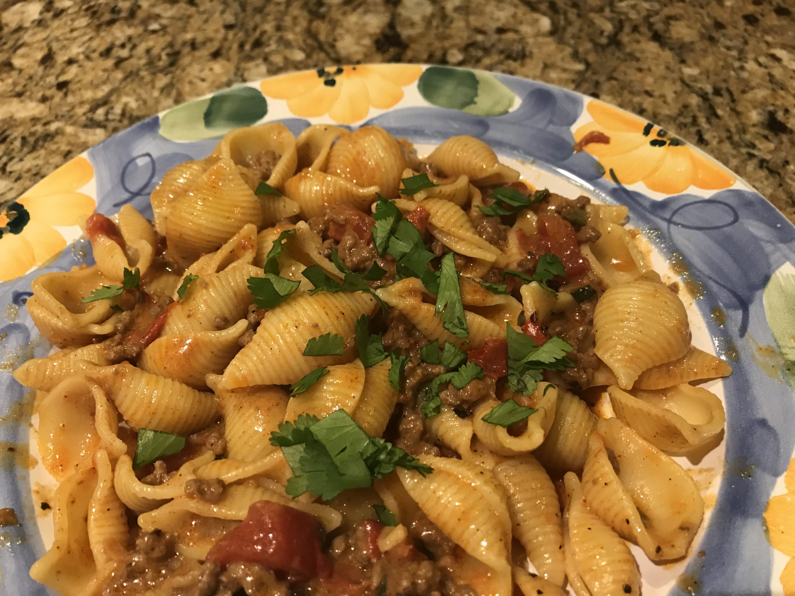 Cheesy Taco Pasta