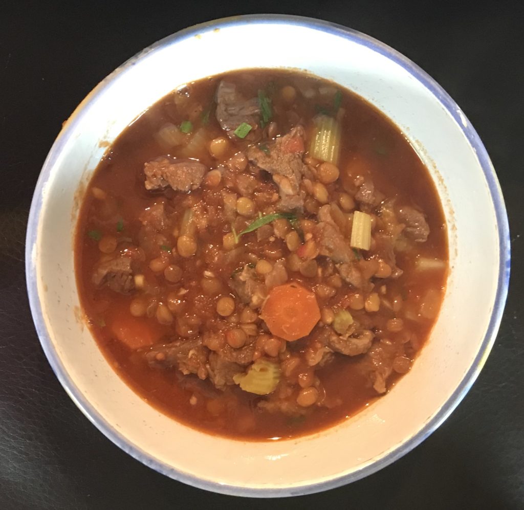 Beef and Lentil Stew