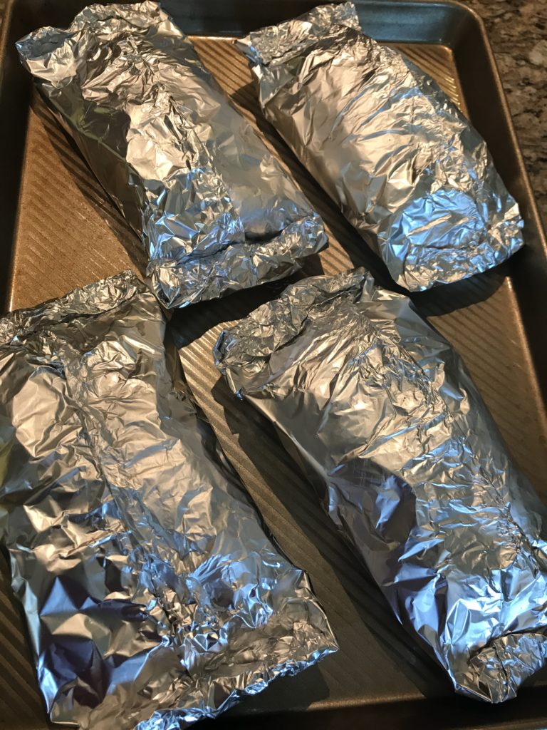 Chicken Fajitas Foil Packets