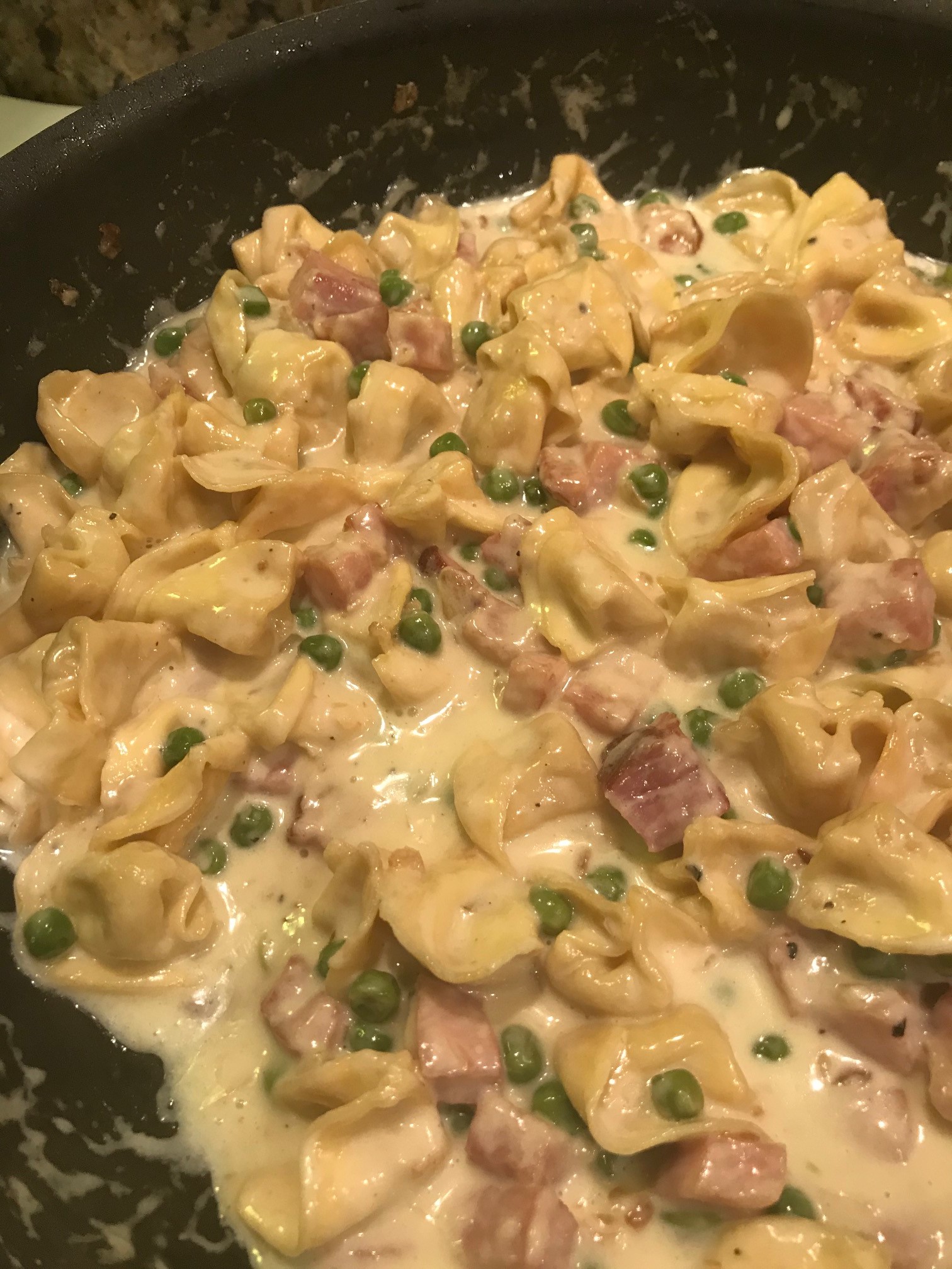Ham and Cheese Tortellini Flora's Kitchen