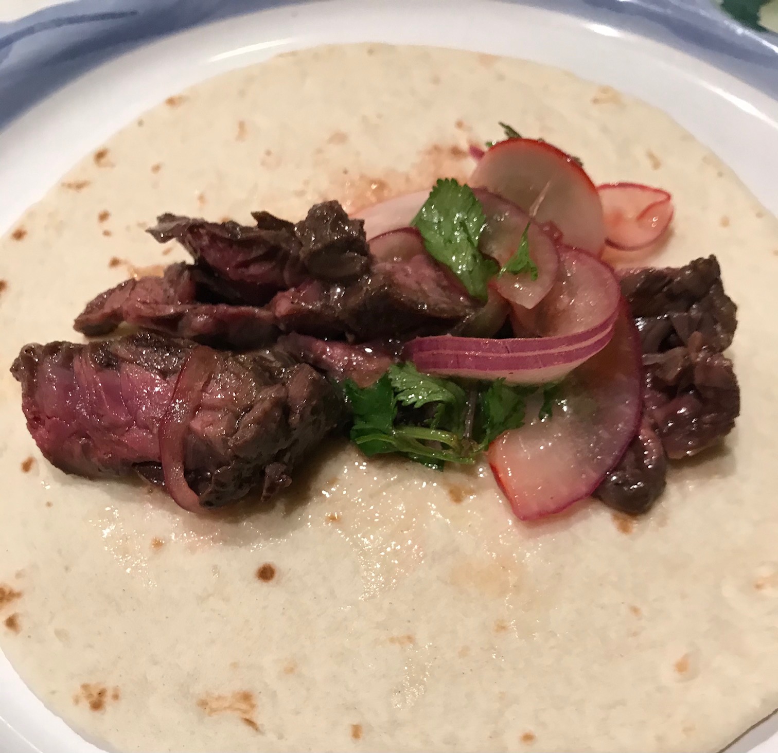 Hanger Steak With Chimol