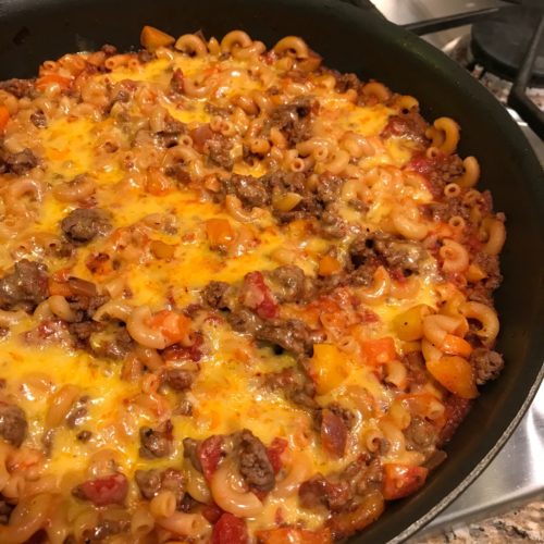 Cheesy Beef and Macaroni