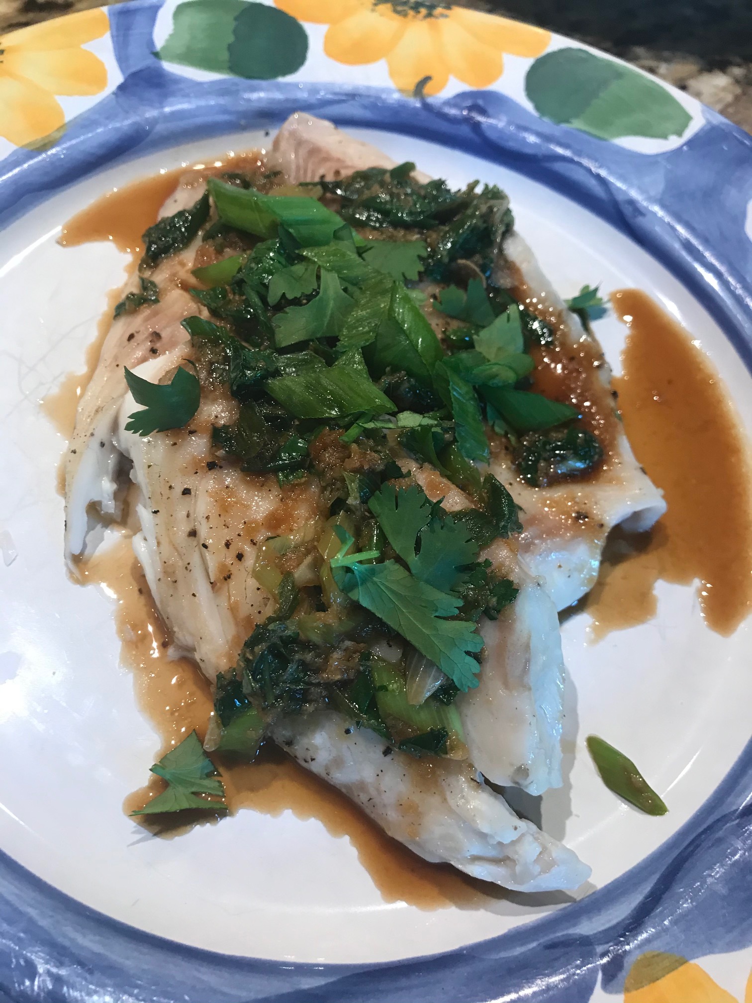 Cantonese Steamed Fish