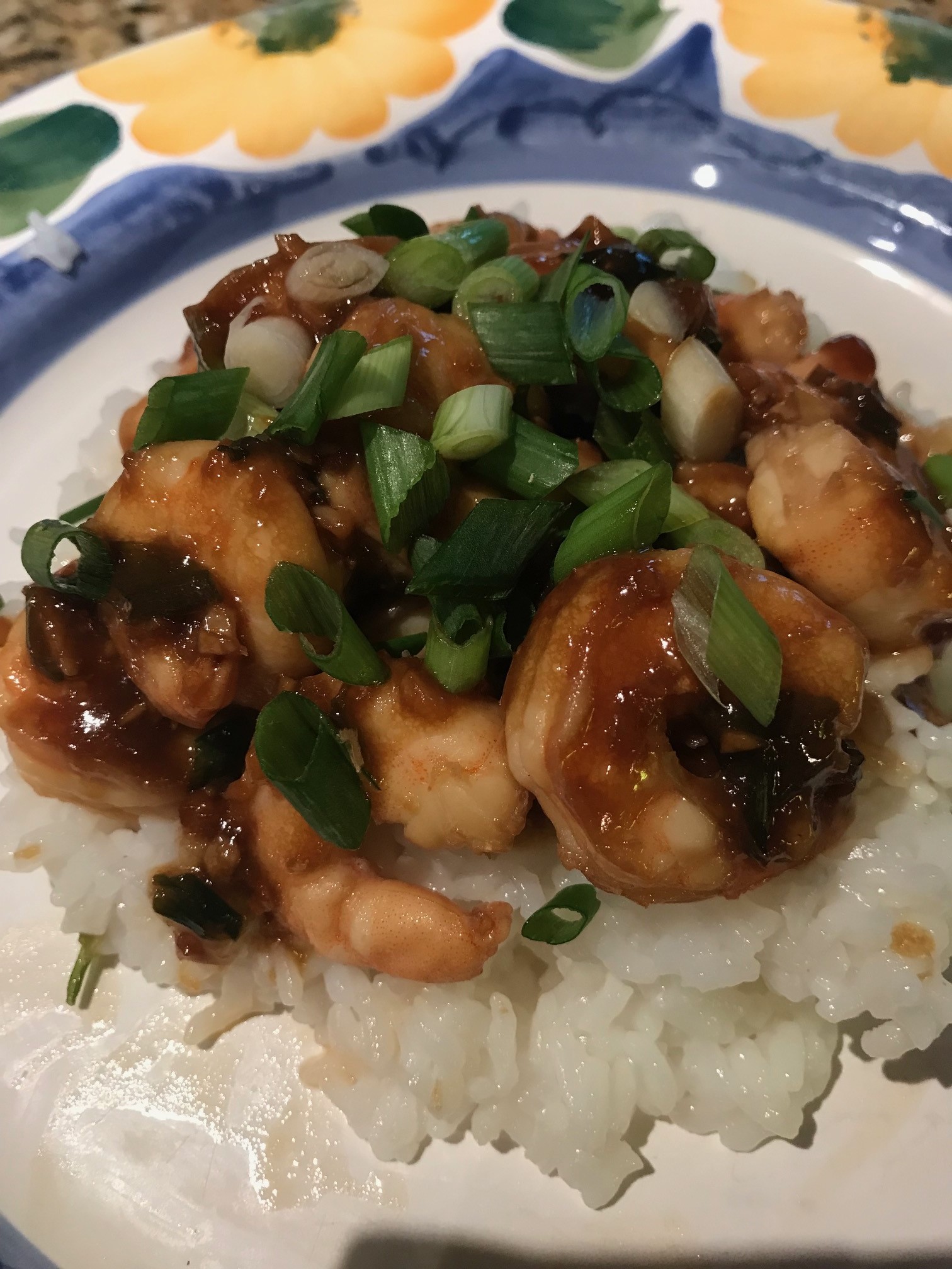 Ginger Garlic Sesame Shrimp