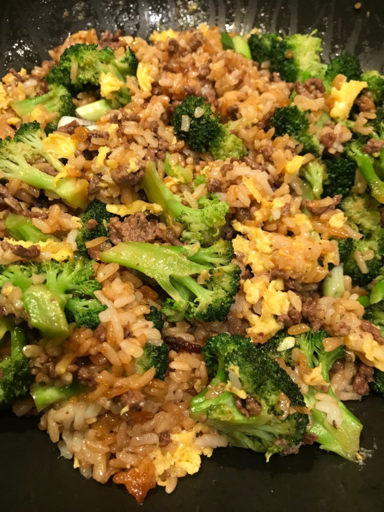 Beef and Broccoli Fried Rice