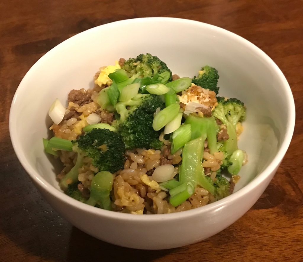 Beef and Broccoli Fried Rice